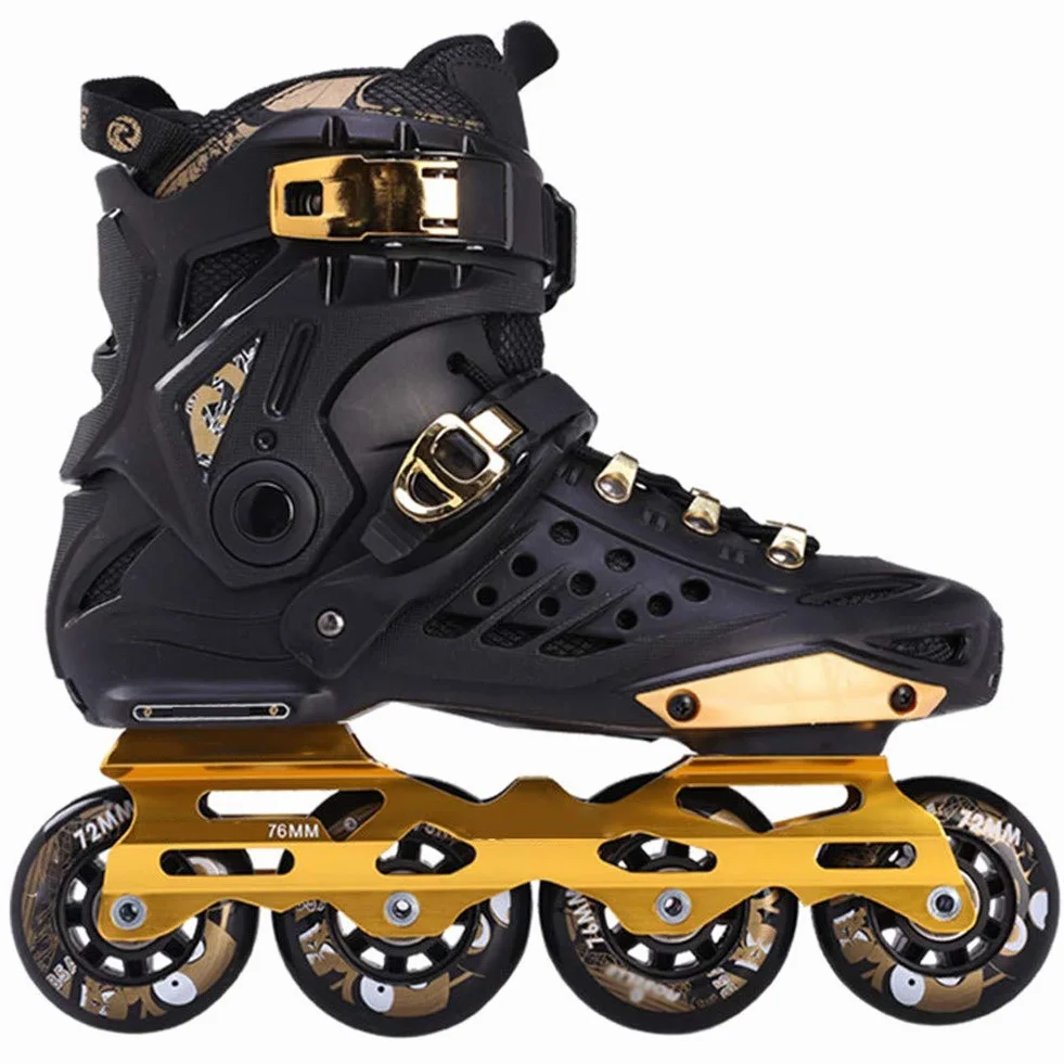 Pattini in Linea Carbonio Rollerblade Professionale Speed Skating Uomo Donna 41