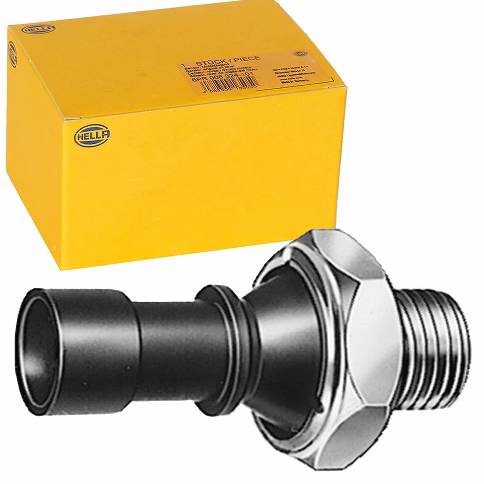 HELLA 6ZL 003 259-491 Interruttore a pressione olio, 12V, 1a... poli, Apritoio