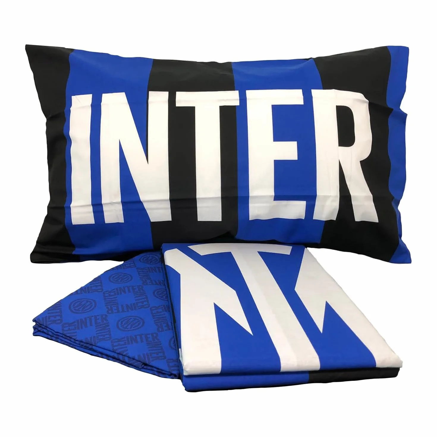 F.C. Inter Completo Lenzuolo 1 Piazza Logo Nuovo Prodotto Ufficiale
