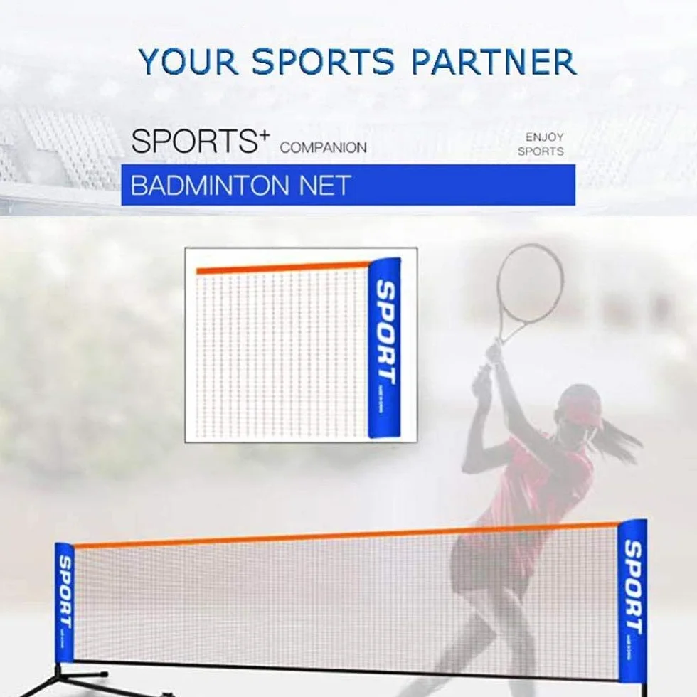 Rete da Tennis Portatile Multiuso - Rete da Pallavolo