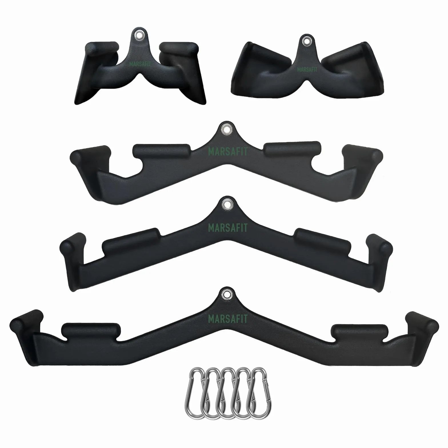 LAT Pulldown Attachments, Wide Grip LAT Pull Down Bar T Bar Row Attachment,V Bar Tricep Bar, Strength Training Back Bar for Home Gym Exercise Cable Machine