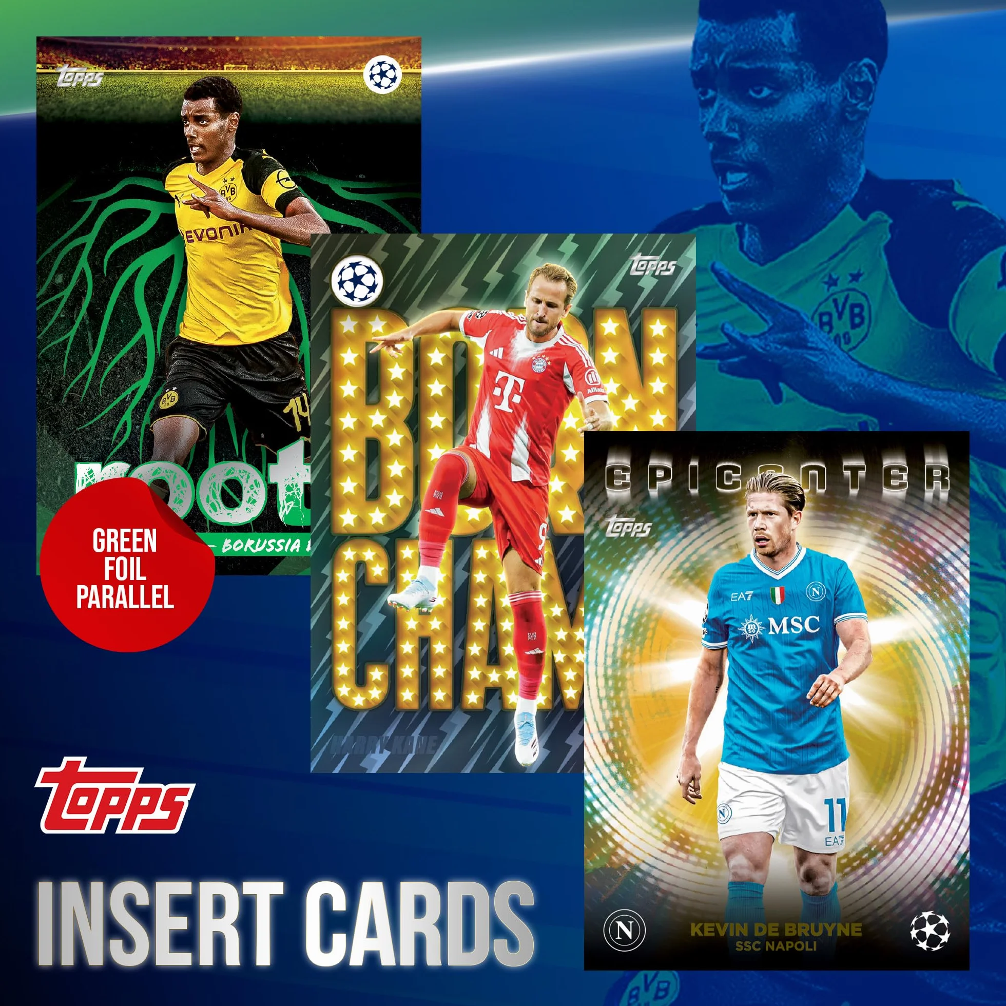 Topps UEFA Club Competitions Soccer 2025-26 Pallone da calcio
