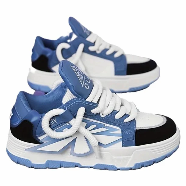 Uomini alla moda Harajuku europei e americani con fondo spesso aumentato da scarpe da ginnastica goffe
