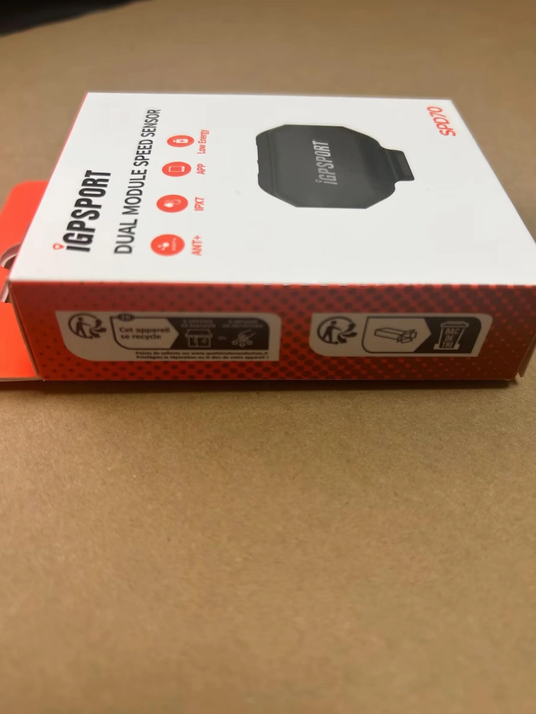 iGPSPORT SPD70 Czujnik prędkości ANT+ Bluetooth Bezprzewodowy