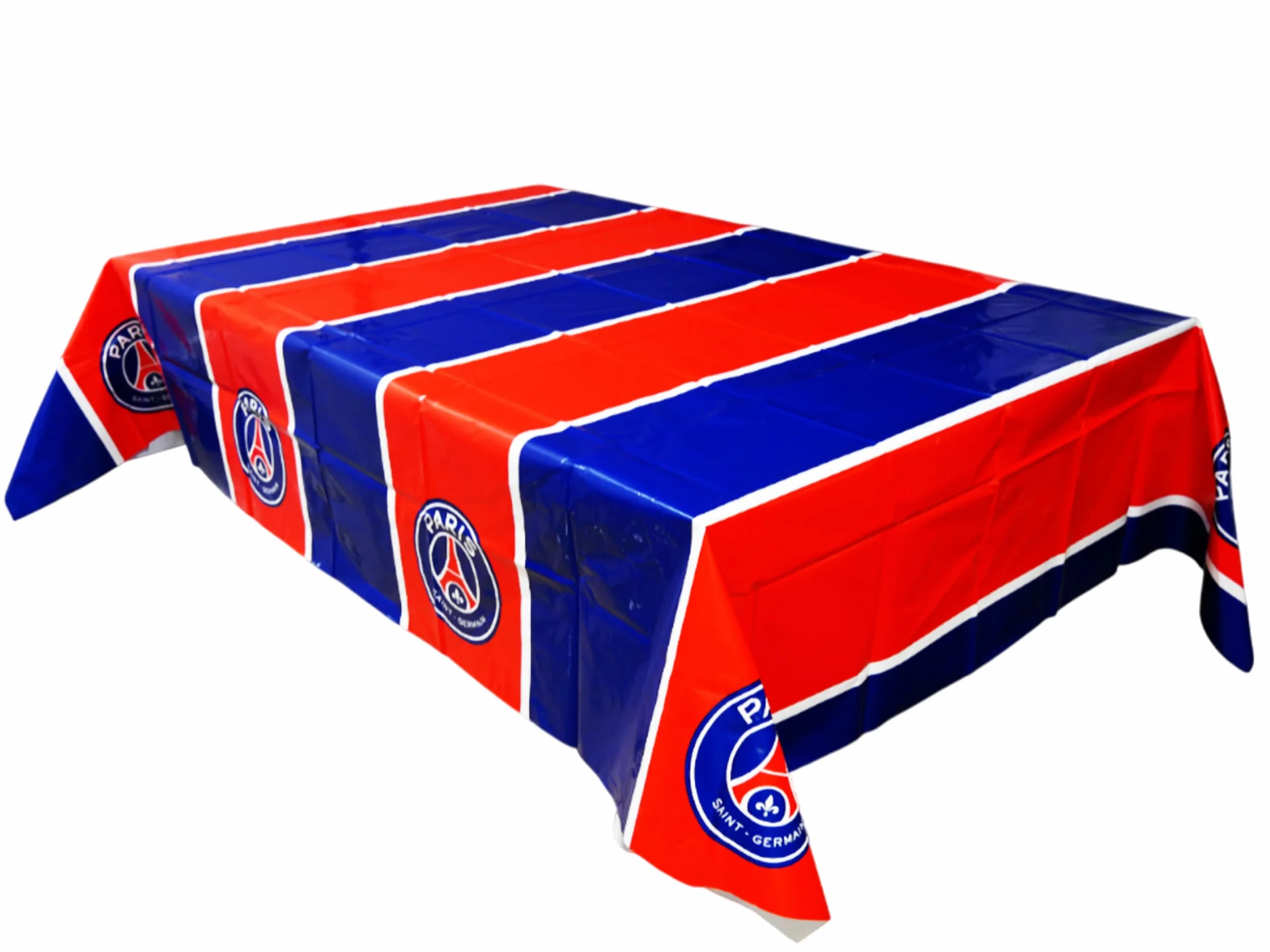 Paris Saint Germain Kit Festa PSG 39 pezzi piatti bicchieri tovaglioli tovaglia