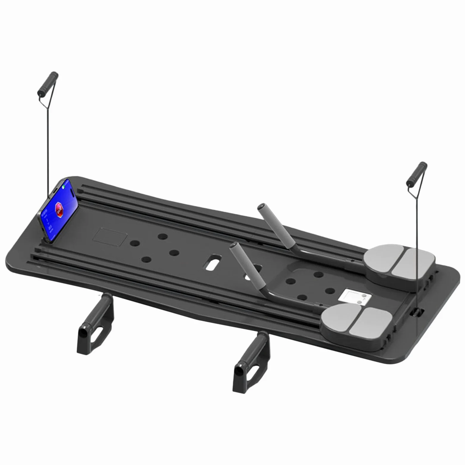 96x40x3 Cm Aggiornato Pilates Reformer Macchina Pilates Reformer Set Multifunzionale Pilates Board Per Allenamenti A Casa Regolabile Pilates Bordo Scorrevole Attrezzatura Esercizio Per Palestra Casa
