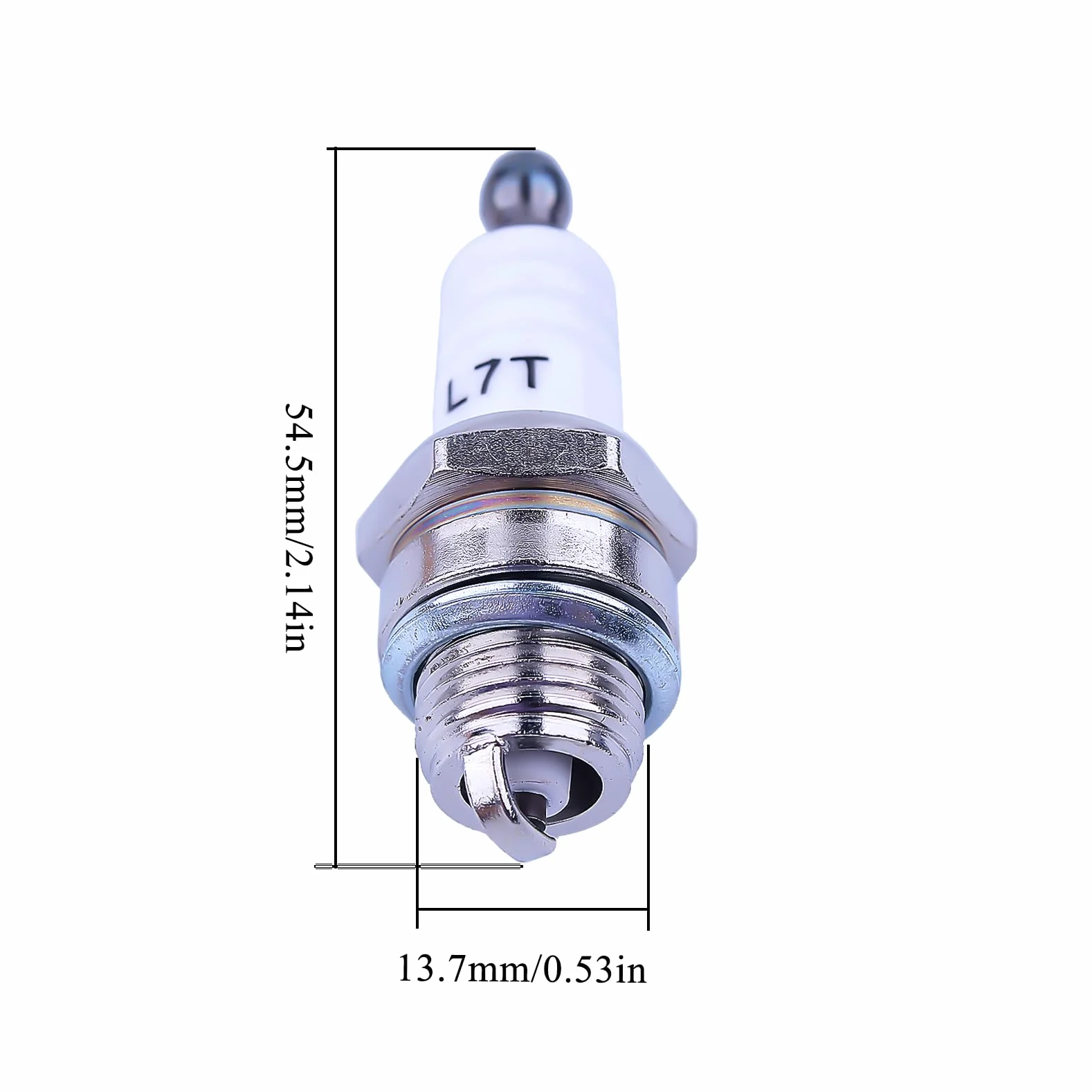 Candela di accensione NGK BPMR7A Bosch WSR6F due tempi L7T