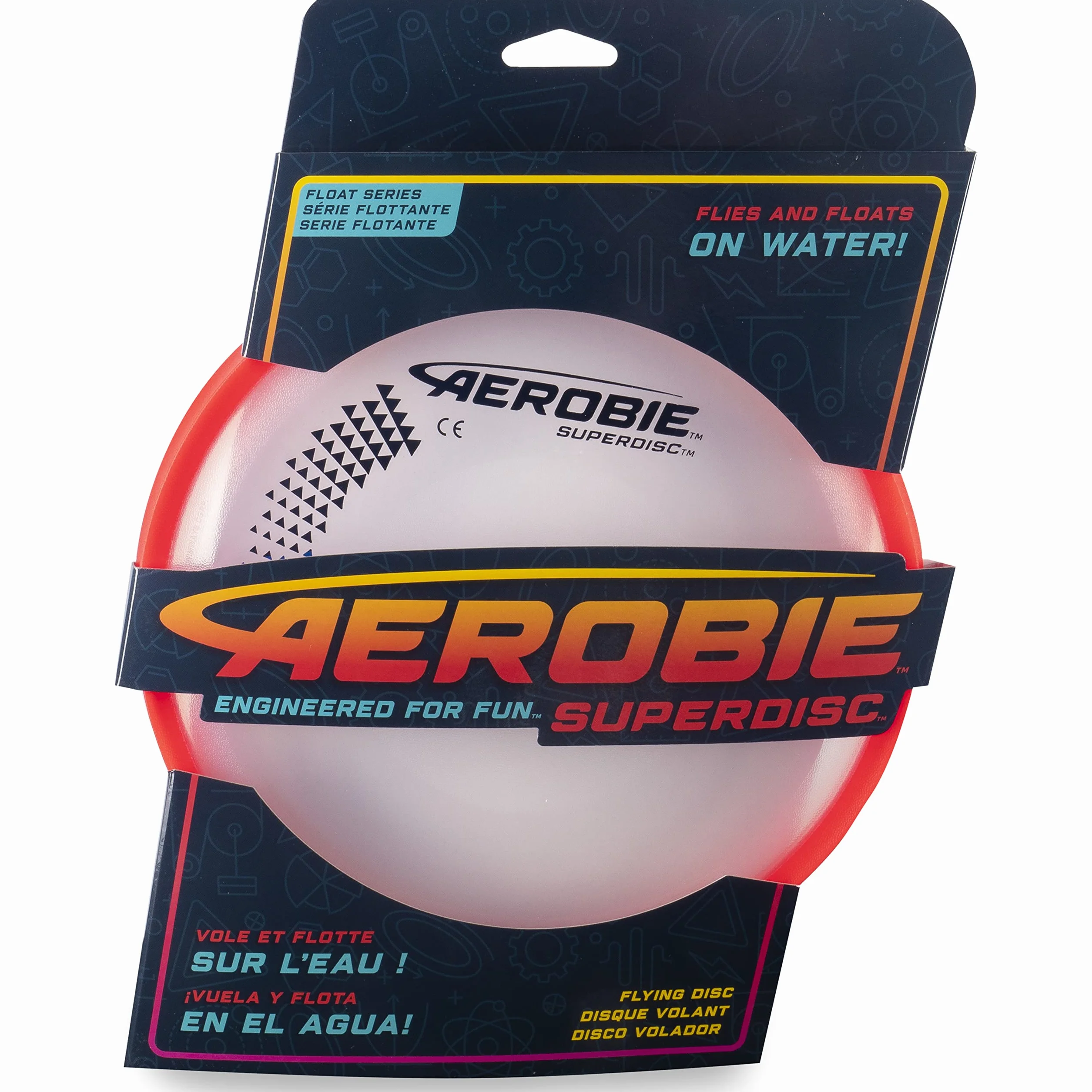 Aerobie Superdisc Frisbee precyzyjny lot, kolory mieszane