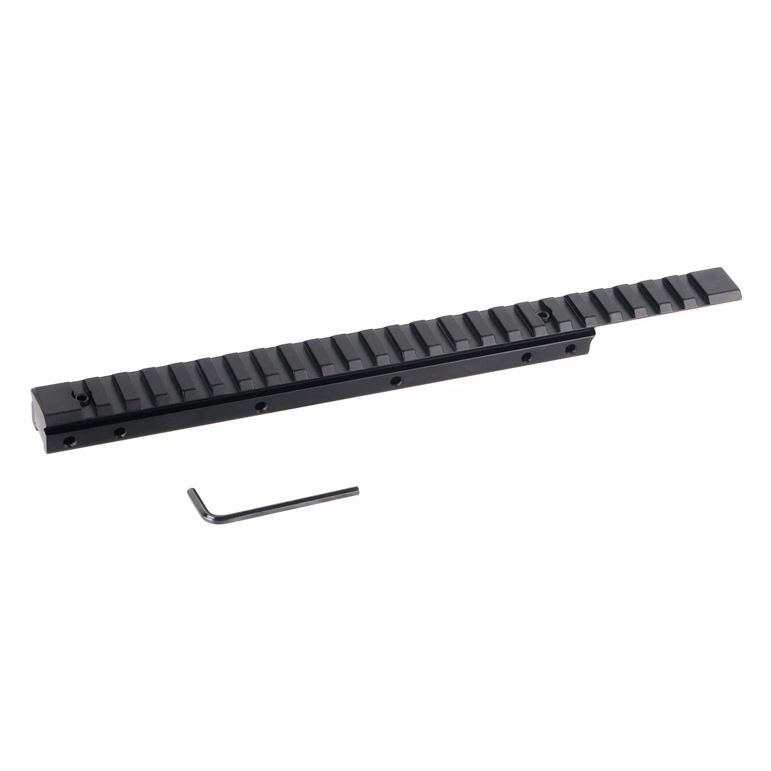 Montaggio a Coda di Rondine Picatinny Weaver Rail 24 Slot Adattatore da 11 mm a 20 mm Standard 1913
