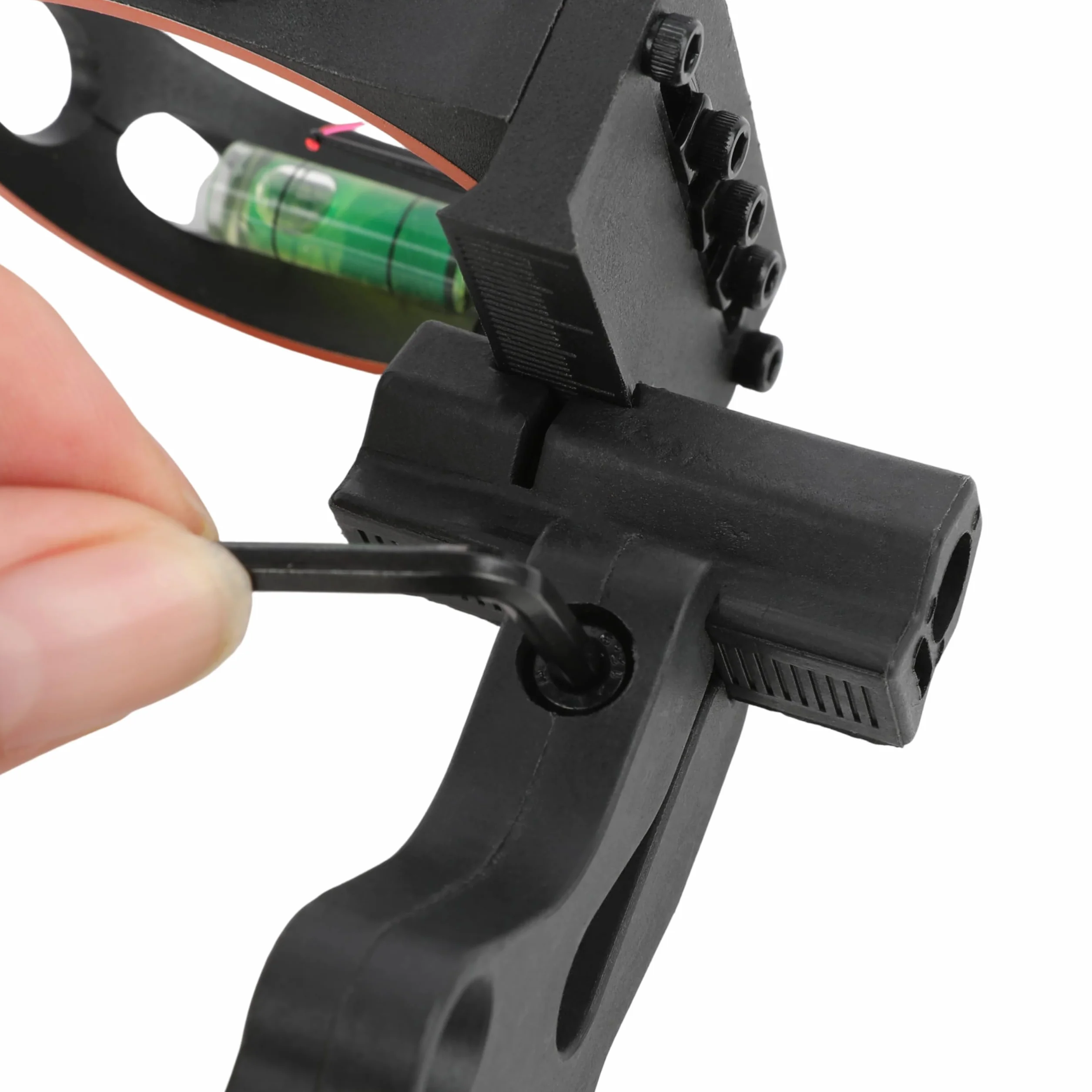 SHARROW Mirino per Arco Compound 3 Pin Bow Sight Micro Regolabile Alluminio Accessori Caccia