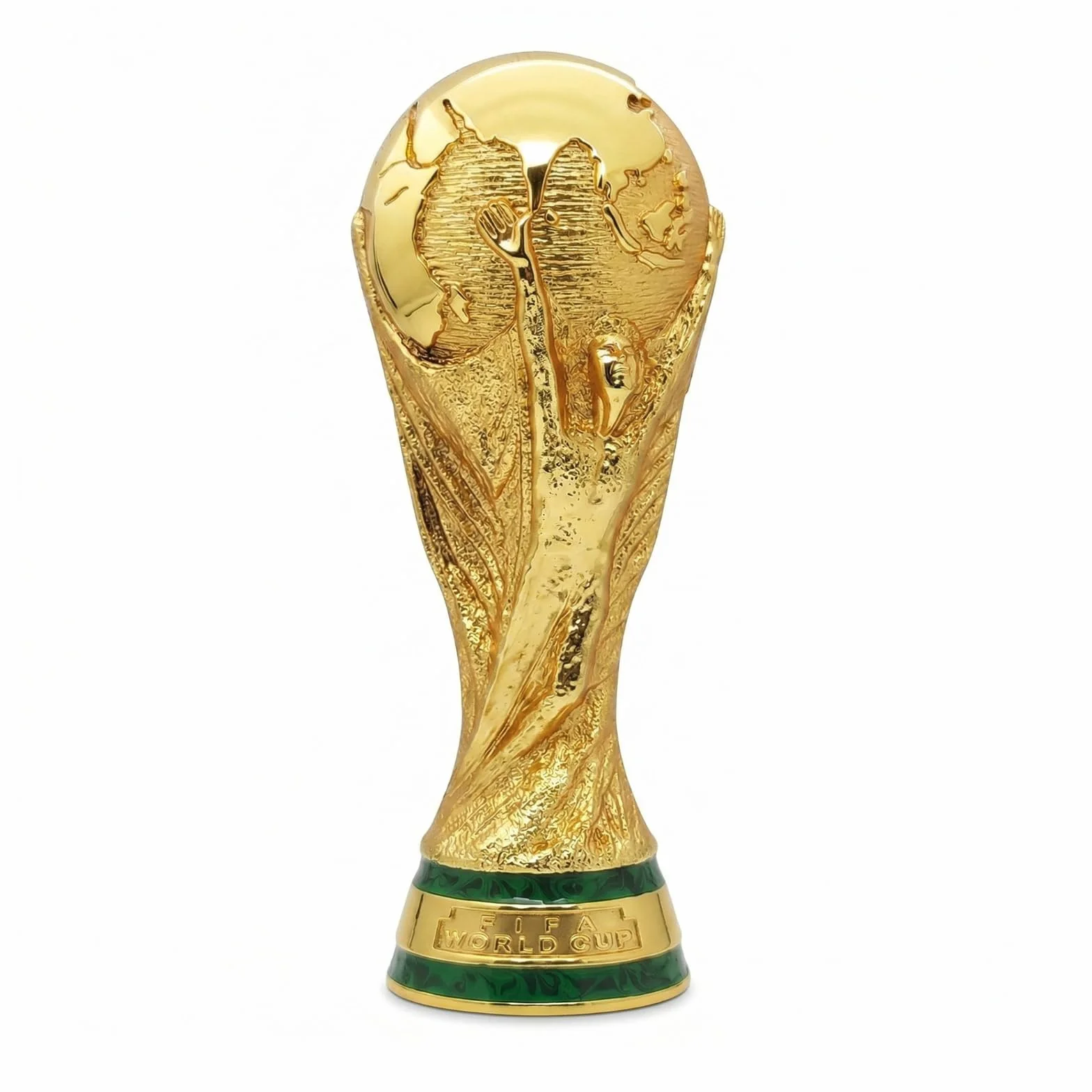 Regalo FIFA World Cup 2026, Trofeo 3D Ufficiale FIFA Coppa del Mondo 2026, 150 mm, in Lega di Zinco Premium, da Collezione, Durevole, per scrivania, Ufficio e Memorabilia Calcio