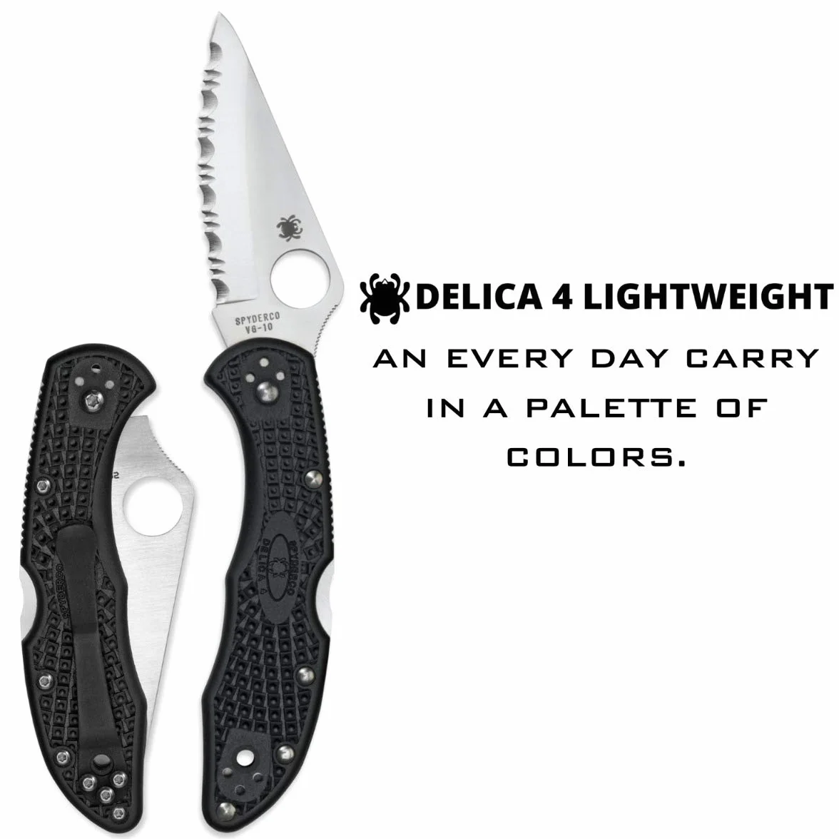 Spyderco Delica 4 C11SBK Coltello Seghettato