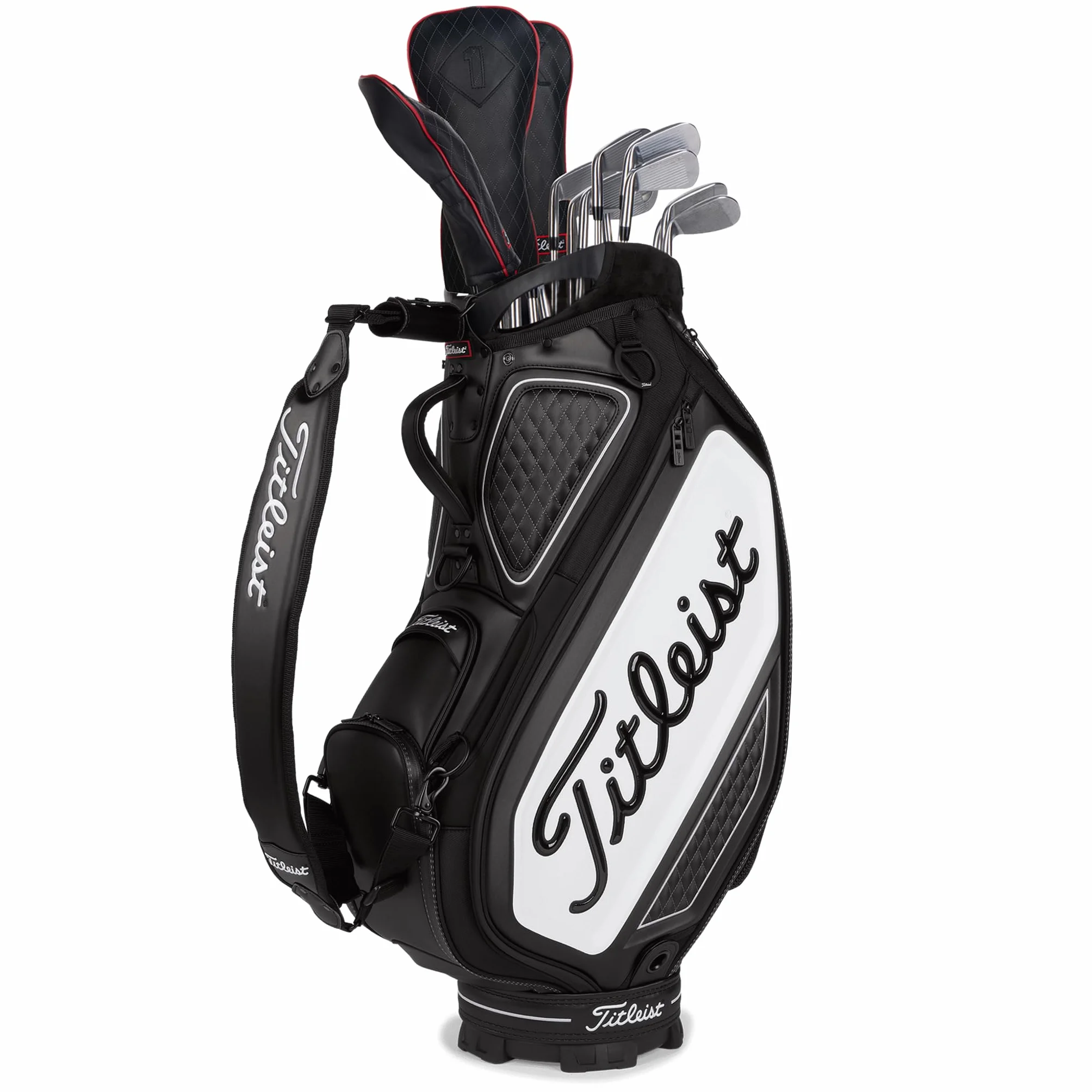 Titleist Tour Cart Bag Jet Black Collection