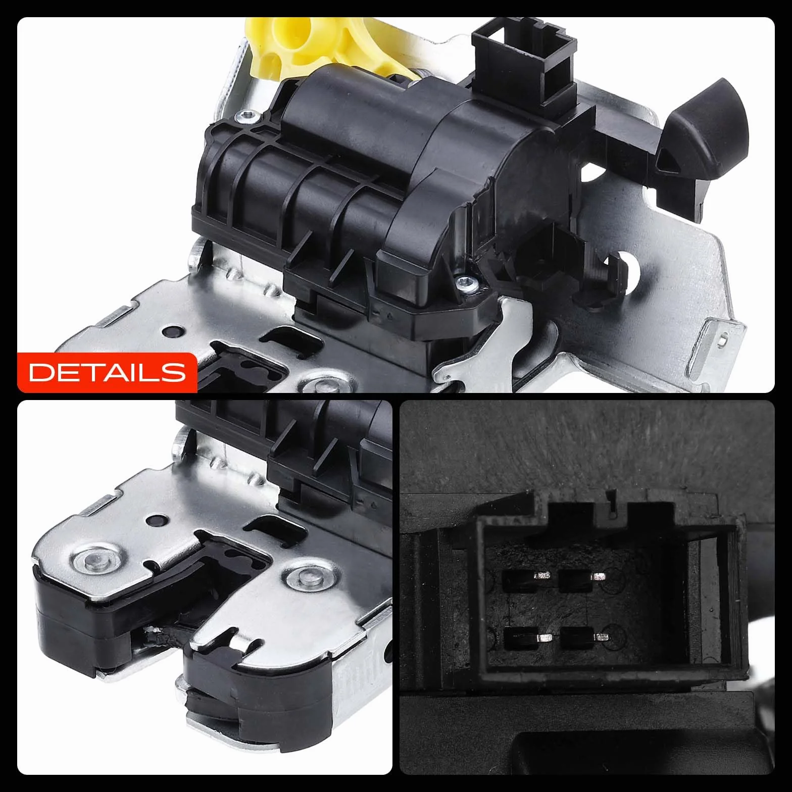 Frankberg Serratura porta posteriore Compatibile con Passat 3G5 CB5 Tiguan AD1 AX1 Touran 5T1 Golf VIII CD1 CG5 DB5 5TA827505C