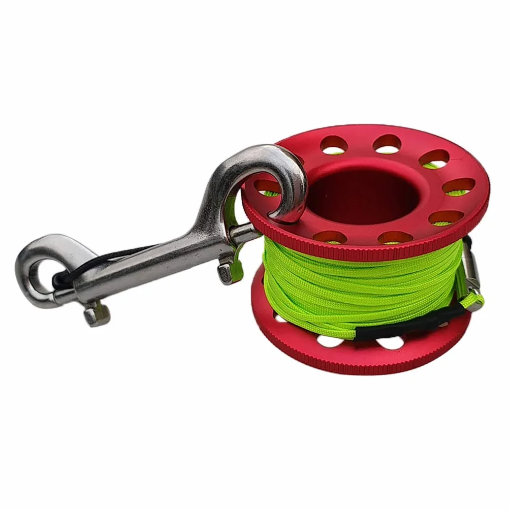 T TOOYFUL Rocchetti per Immersione in Relitto Subacquea Rosso