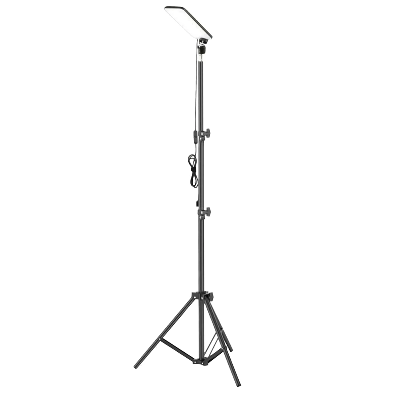 Lanterna da campeggio con supporto telescopico, luce esterna ad alta luminosità per pesca, tende a baldacchino, officine, uso interno e spiaggia