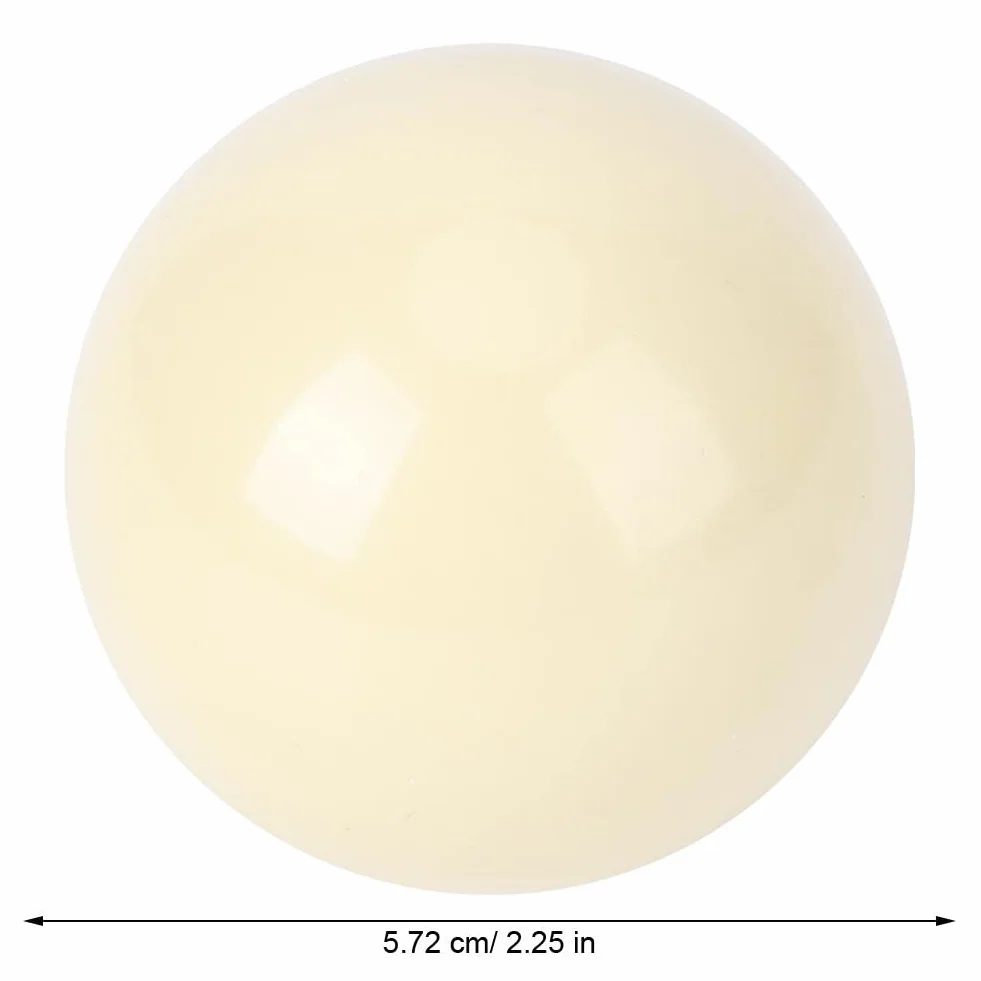Palla da Biliardo Resina 5,72 cm 2 Pezzi Allenamento