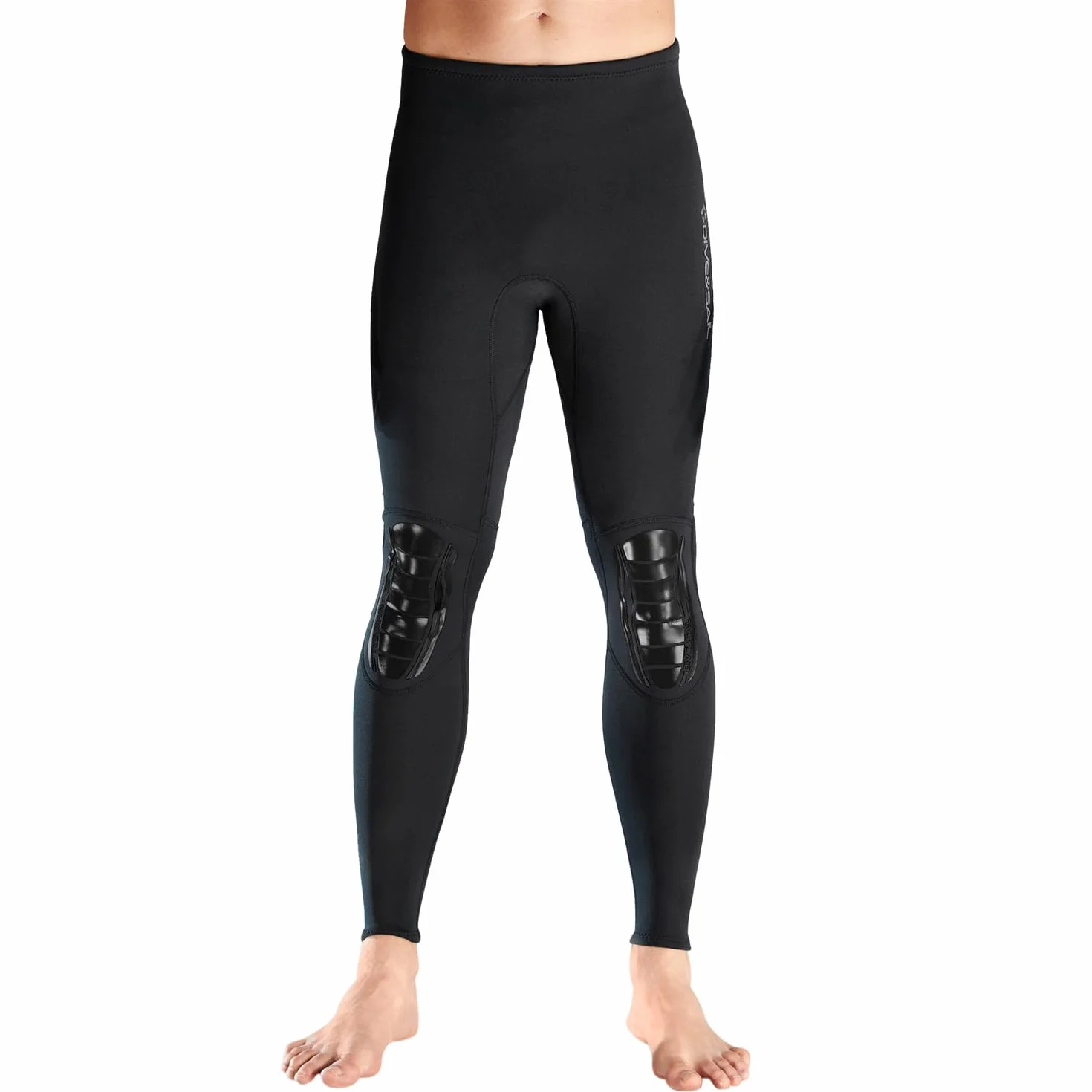 Pantaloni in neoprene da uomo 1,5 mm per immersioni surf nuoto snorkeling kayak