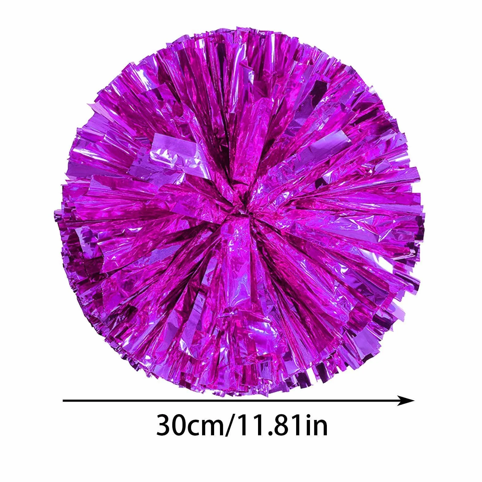Wusideday Cheerleader Poms 30 cm 11.8 pollici per bambini adulti