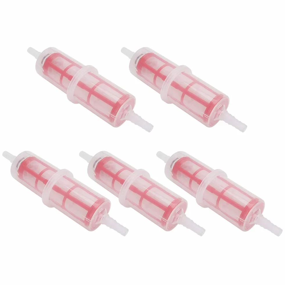Filtro Benzina Carburante Rapido 5 Pezzi 8mm 10mm per Carrelli Elevatori