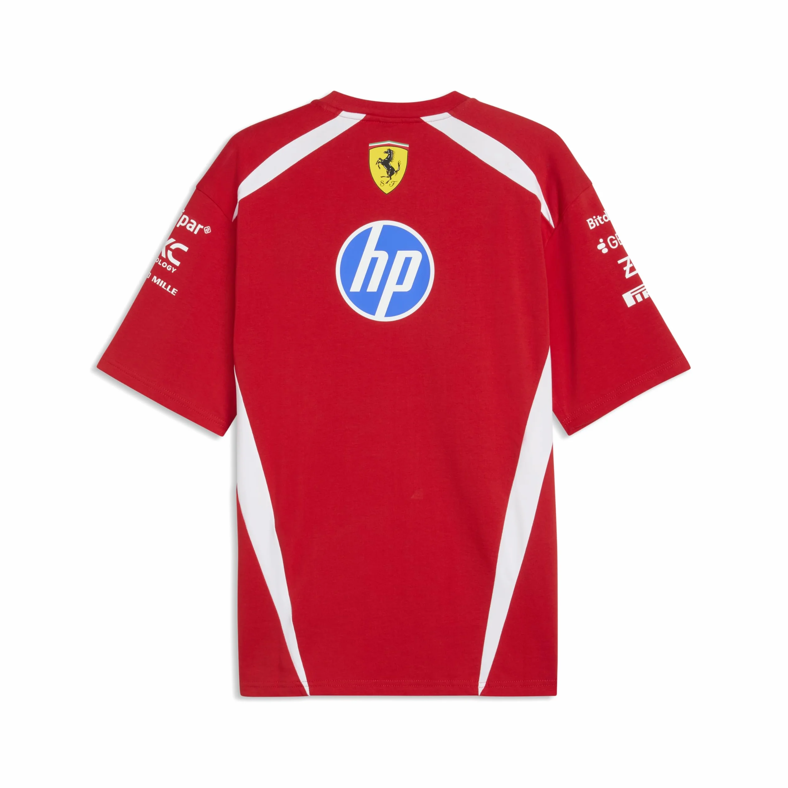 PUMA Scuderia Ferrari F1 2026 T-Shirt Team Driver Uomo Rosso