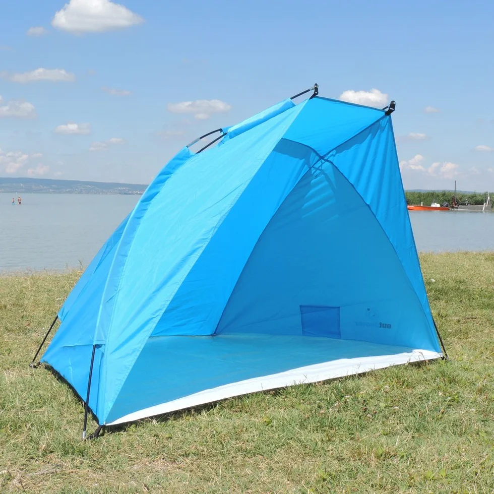 Tenda da spiaggia Helios UV 80 ultraleggera blu