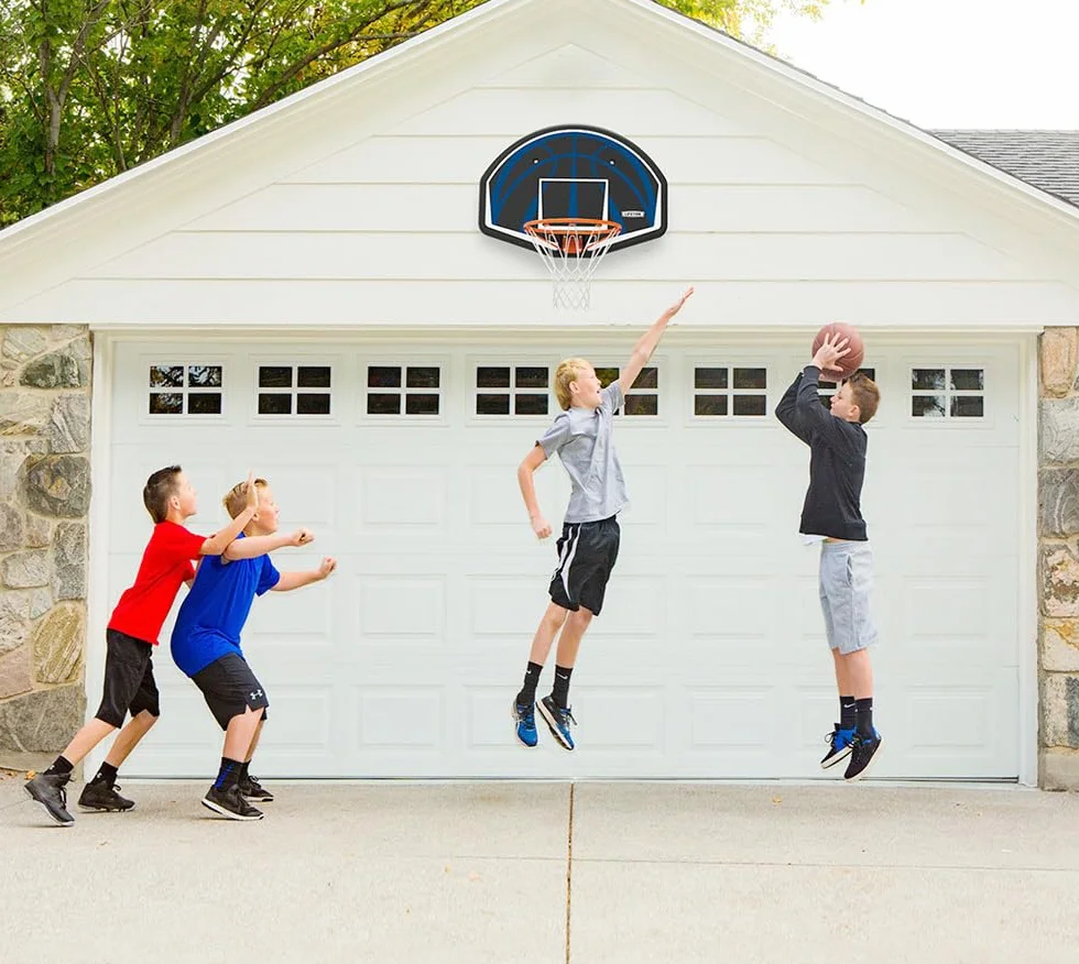 LIFETIME Tabellone da basket da muro 112x72 cm HDPE Slam-It® esterno resistente UV
