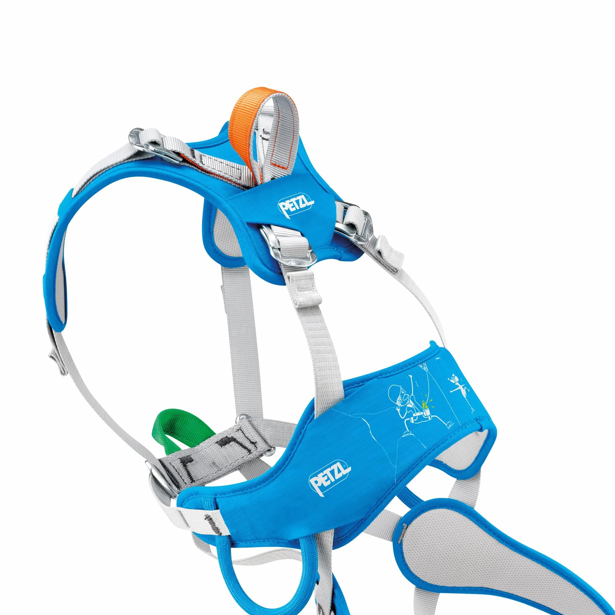 PETZL Imbracatura OUISTITI Unisex Blu Taglia Unica