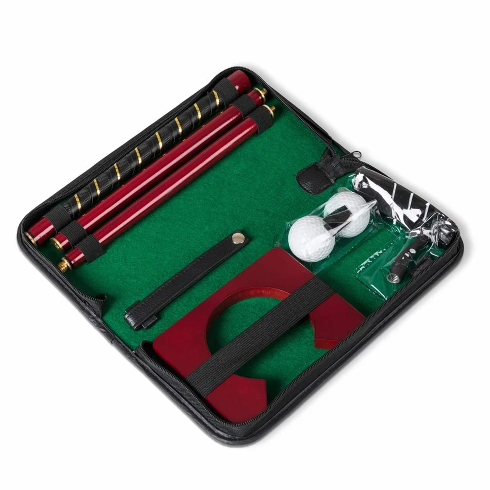 Froster Golf Set Putter Mazza Custodia Viaggio 2 Palline Buca