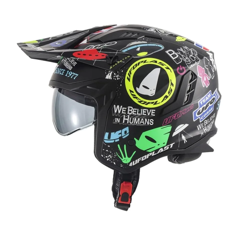 UFO PLAST CASCO SHERATAN JET UFO GRAPHIC S