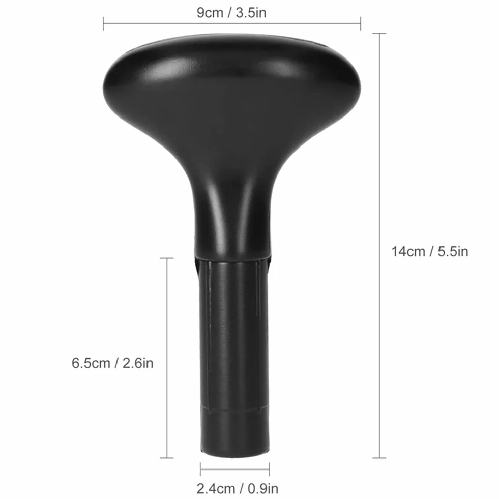 SUP Paddle Replacement Handle PVC Portable Surfboard Paddle Handle 1/2pcs