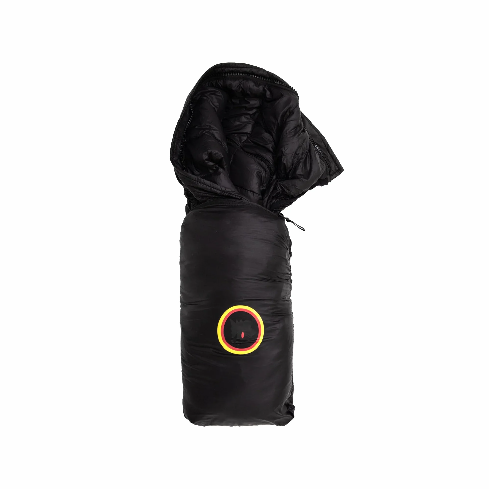 AS Roma - Giacca Ultralight, Piumino Leggero, Nero con Logo su Manica, Prodotto Ufficiale, Unisex, Adulto
