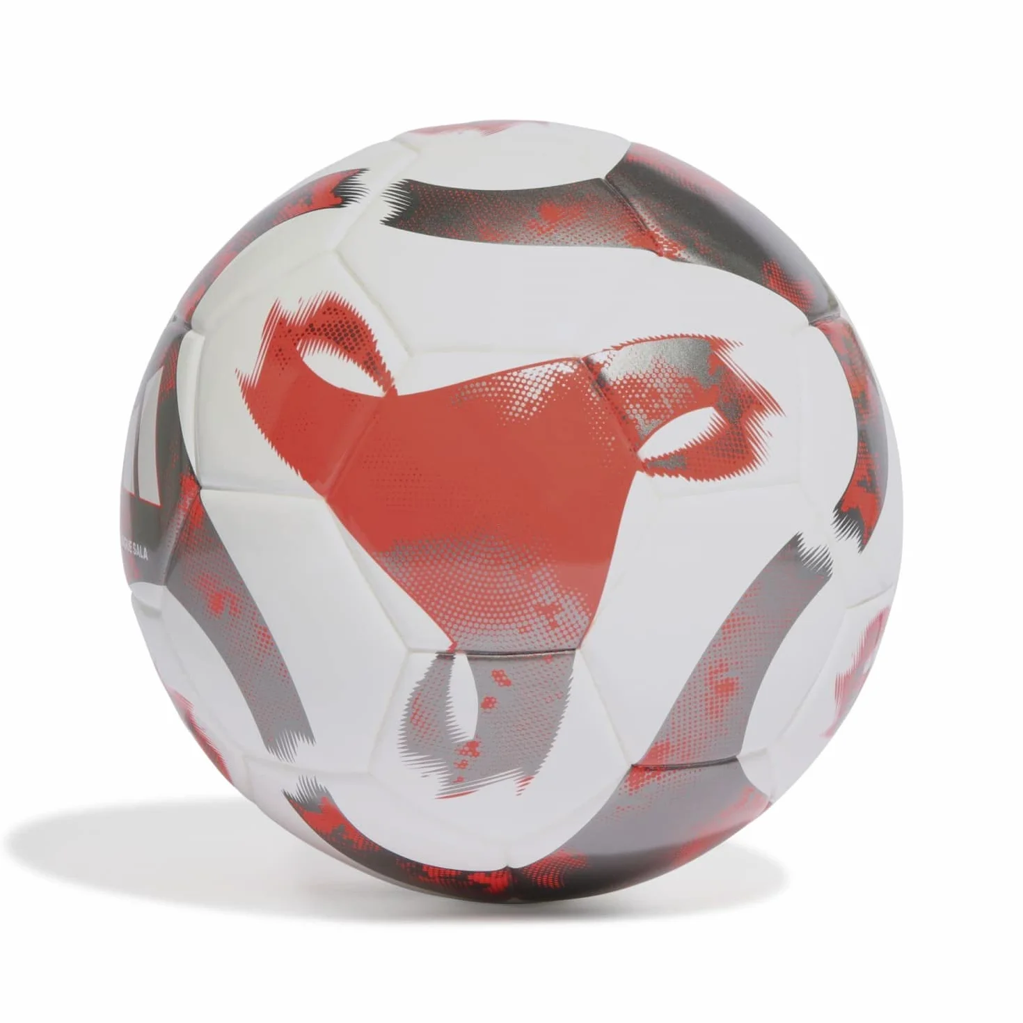 Adidas Unisex - Adulto Ball (Laminated) Tiro Lge Sal, White/Solar Red/Iron Met., HT2425, FUTS