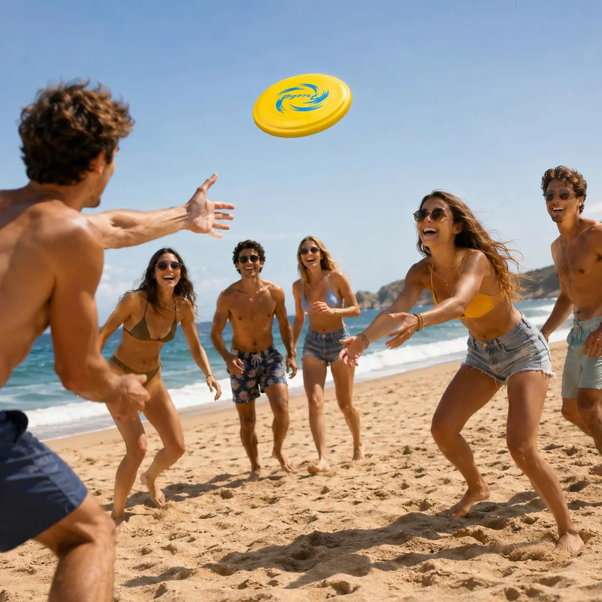 Disco Volante Frisbee 23cm per Giochi all'Aria Aperta, 1 Pezzo