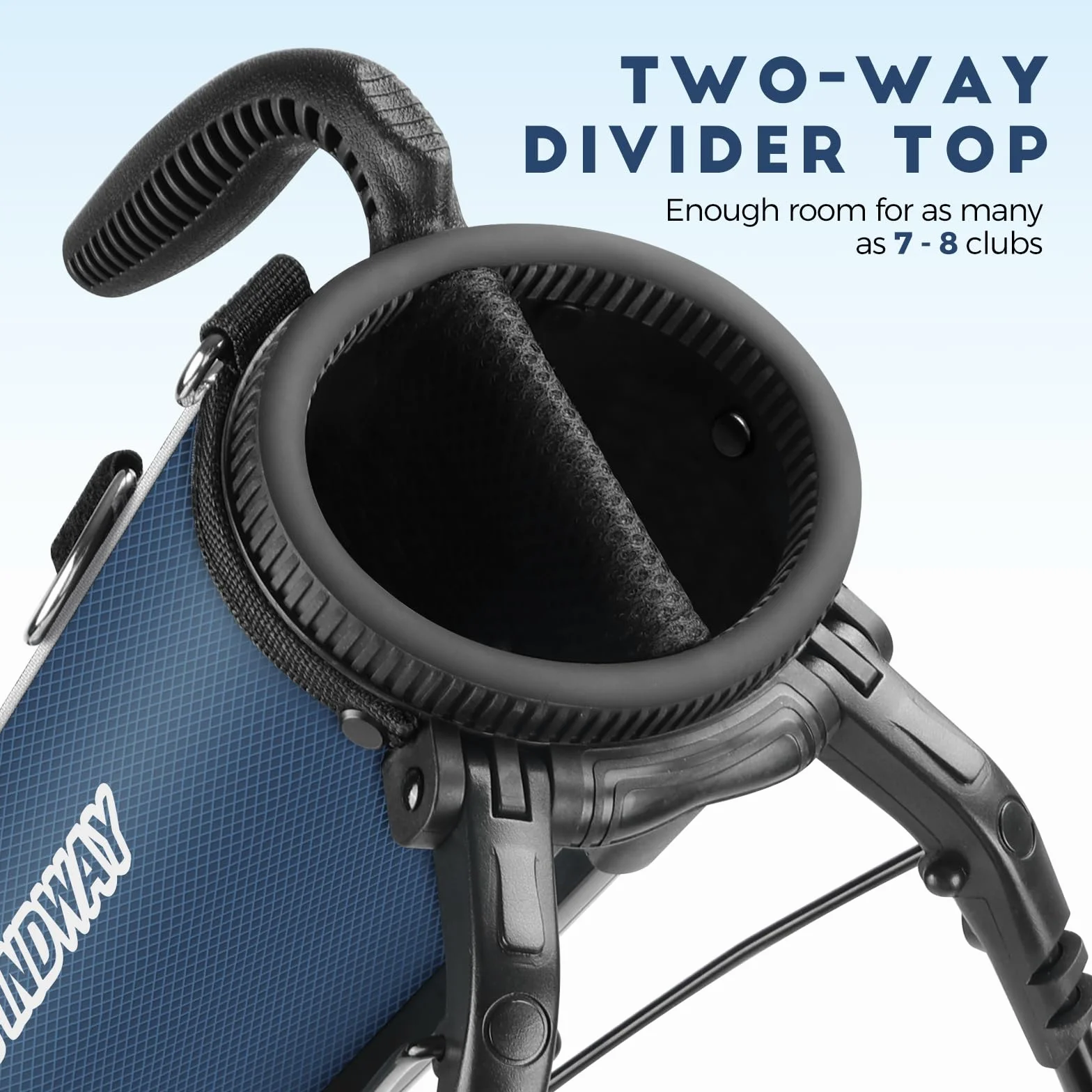 Findway Borsa Leggera da Golf con Tracolla 31,5 Pollici