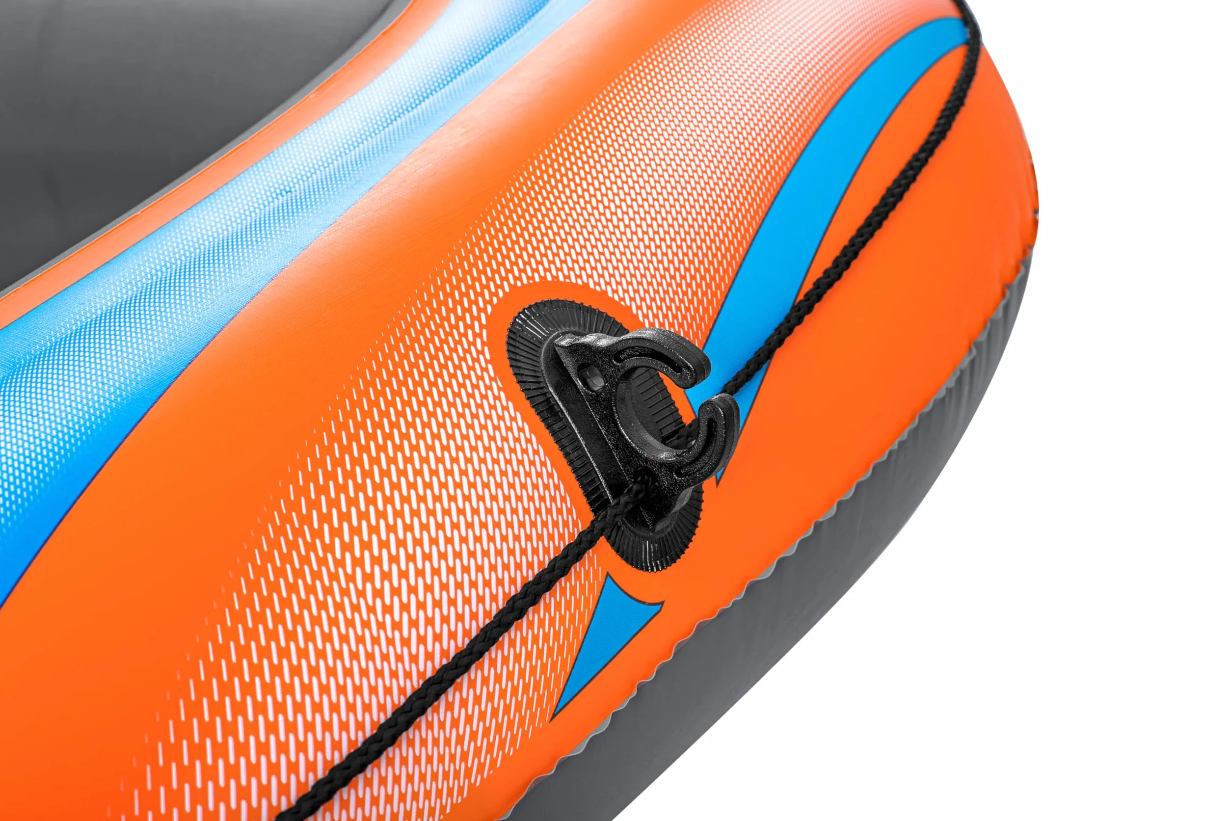 Bestway Inflatable Boat, Kondor 3000, 3 Persons, Raft Set with Oar and Hand/Foot Pump, Heavy Duty Handles and Interlocking Valves, 8.1” x 48”, 2.46m x 1.22m