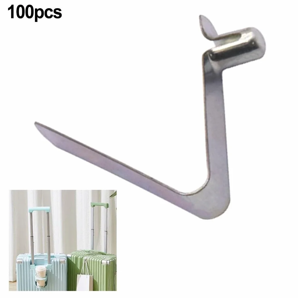 Clip a molla per canoa kayak pagaia 5,5 mm acciaio argento 100 pezzi