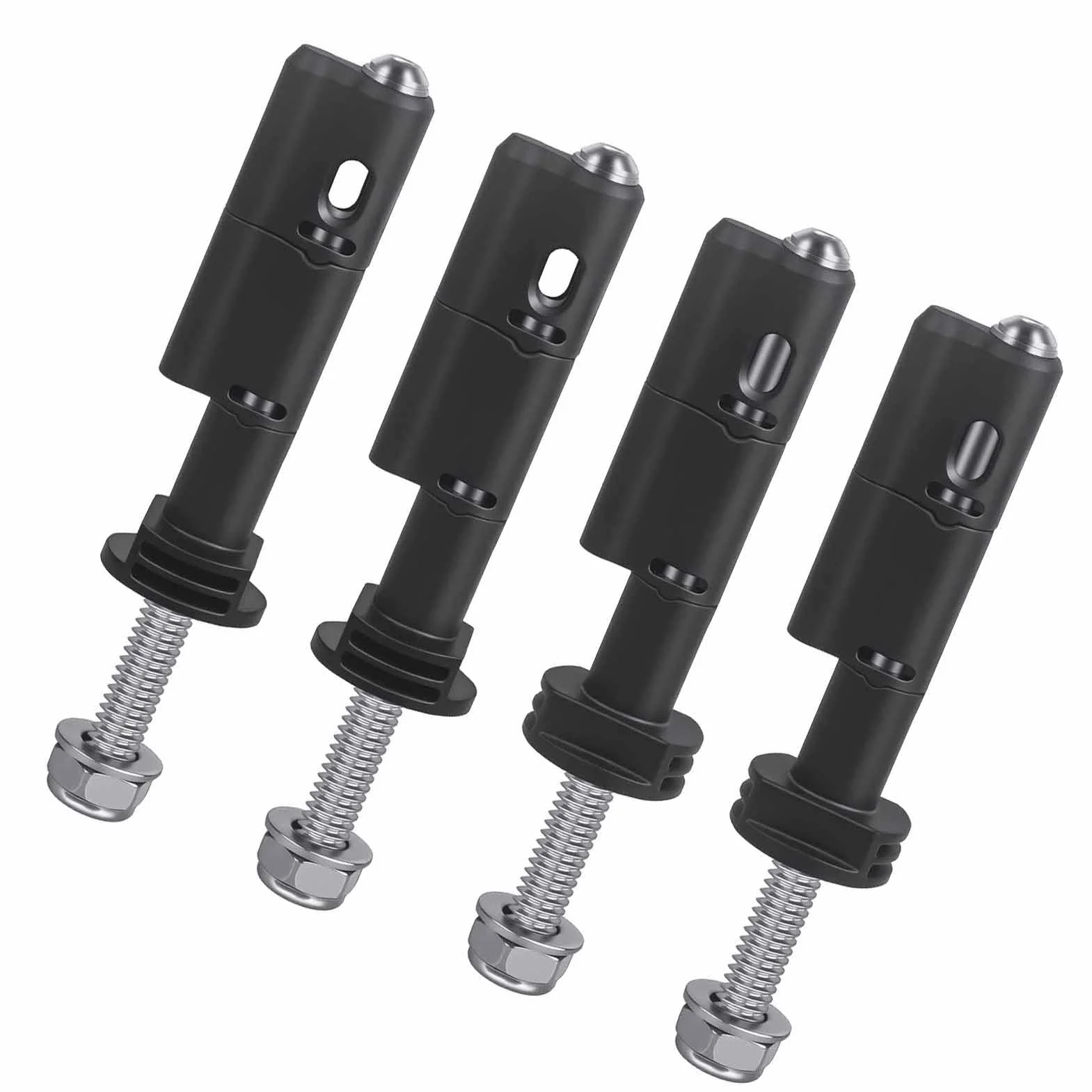 Set di Pin di Montaggio della Scheda di Recupero in Acciaio Inossidabile per Scheda MaxTrax MKII Compatibile con SUV Camion Fuoristrada