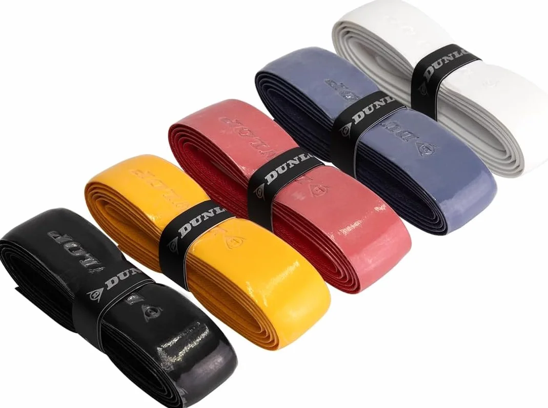 Dunlop PRO PU Squash Impugnatura di Ricambio Multicolore 24 Pezzi