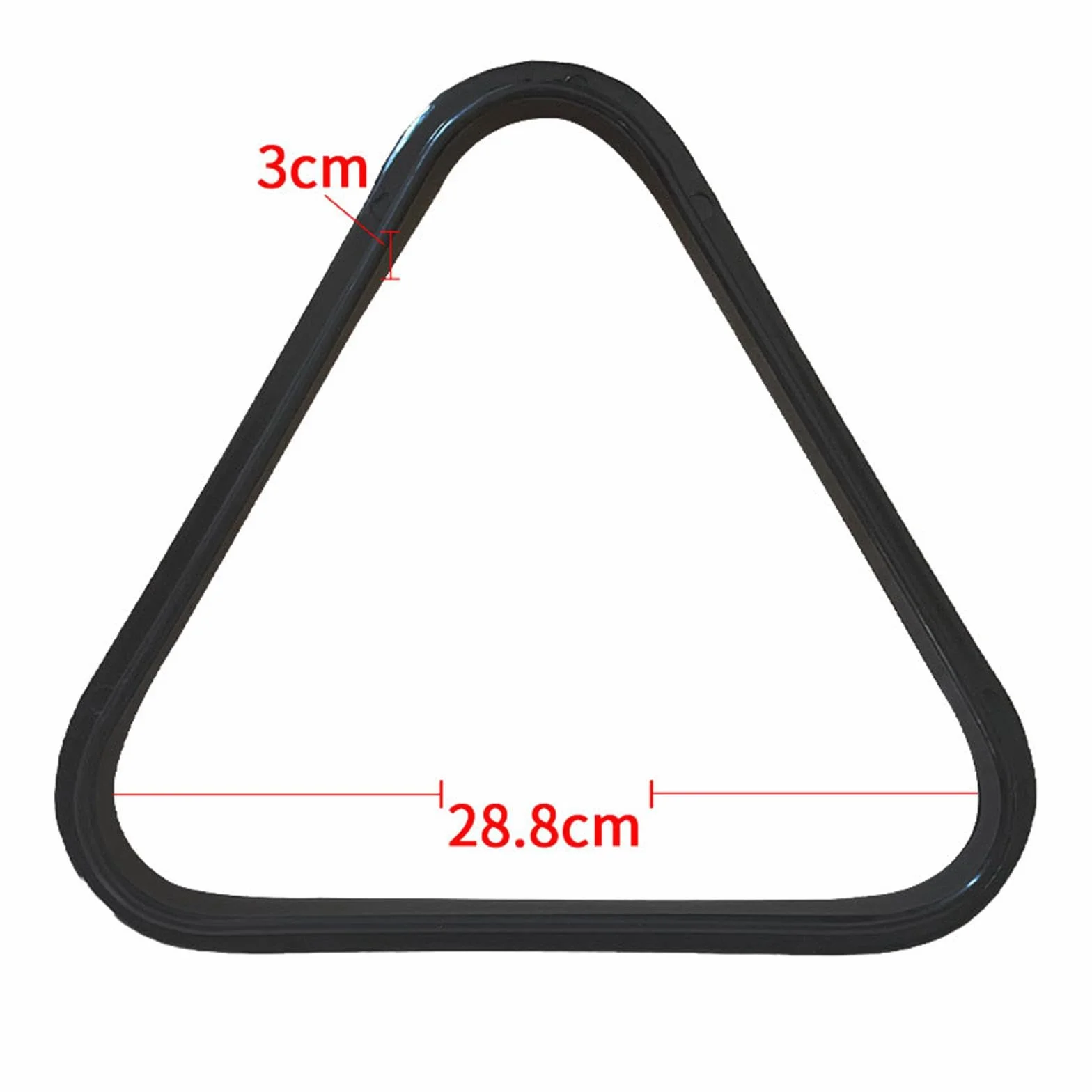 Rockible Supporto per Palline Triangolari da Biliardo Raccoglitore