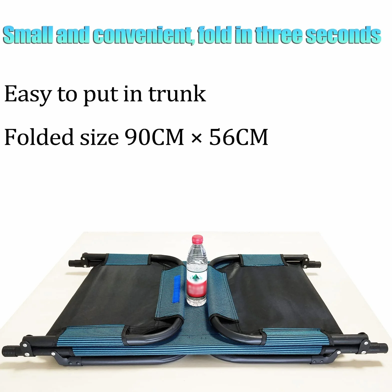 Letto Pieghevole, Heavy Duty Robusti Letti da Campo per Adulti, Lettino da Letto Sostiene 280kg Telaio d'Acciaio Pieghevole Portatile con Borsa di Trasporto