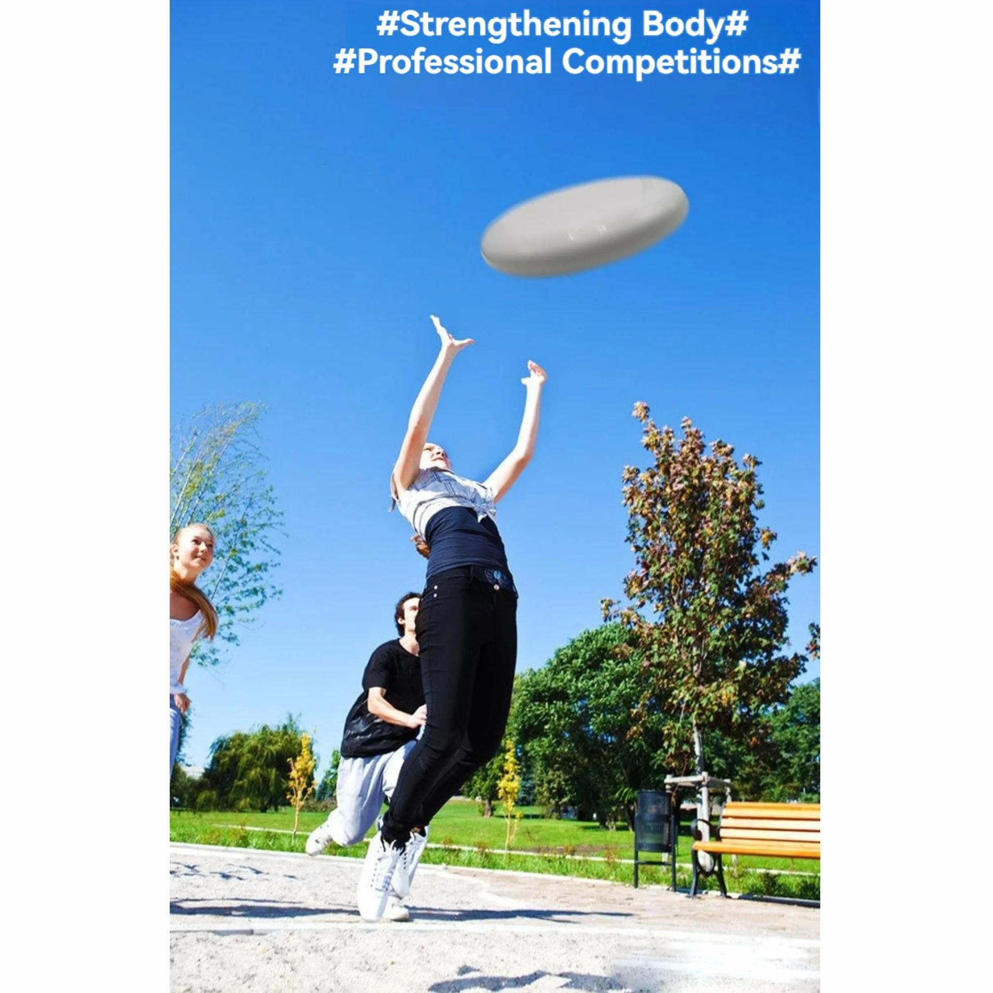 Frisbee personalizzato sportivo professionale da competizione 175G PE morbido
