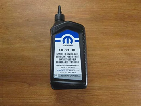 Mopar SAE 75W-140 sintetico lubrificante ingranaggi e asse OEM