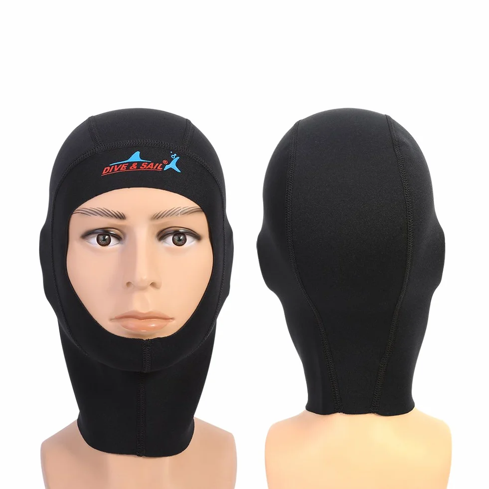 Alomejor Cappuccio da Sub 1mm 3mm Neoprene per Snorkeling Kayak Sport Acquatici