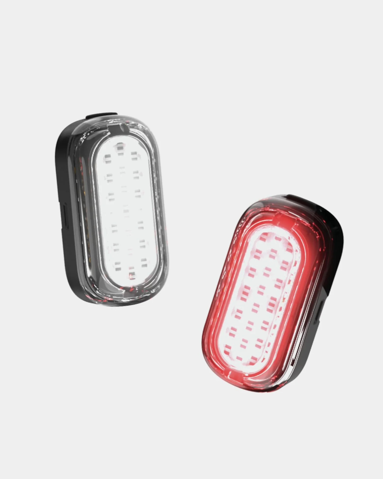 Lumos Firefly - Mini sistema di luci smart per bici, indicatori di direzione e luci di freno, luci anteriori e posteriori a LED ricaricabili con luminosità personalizzata, modelli flash, accessori per