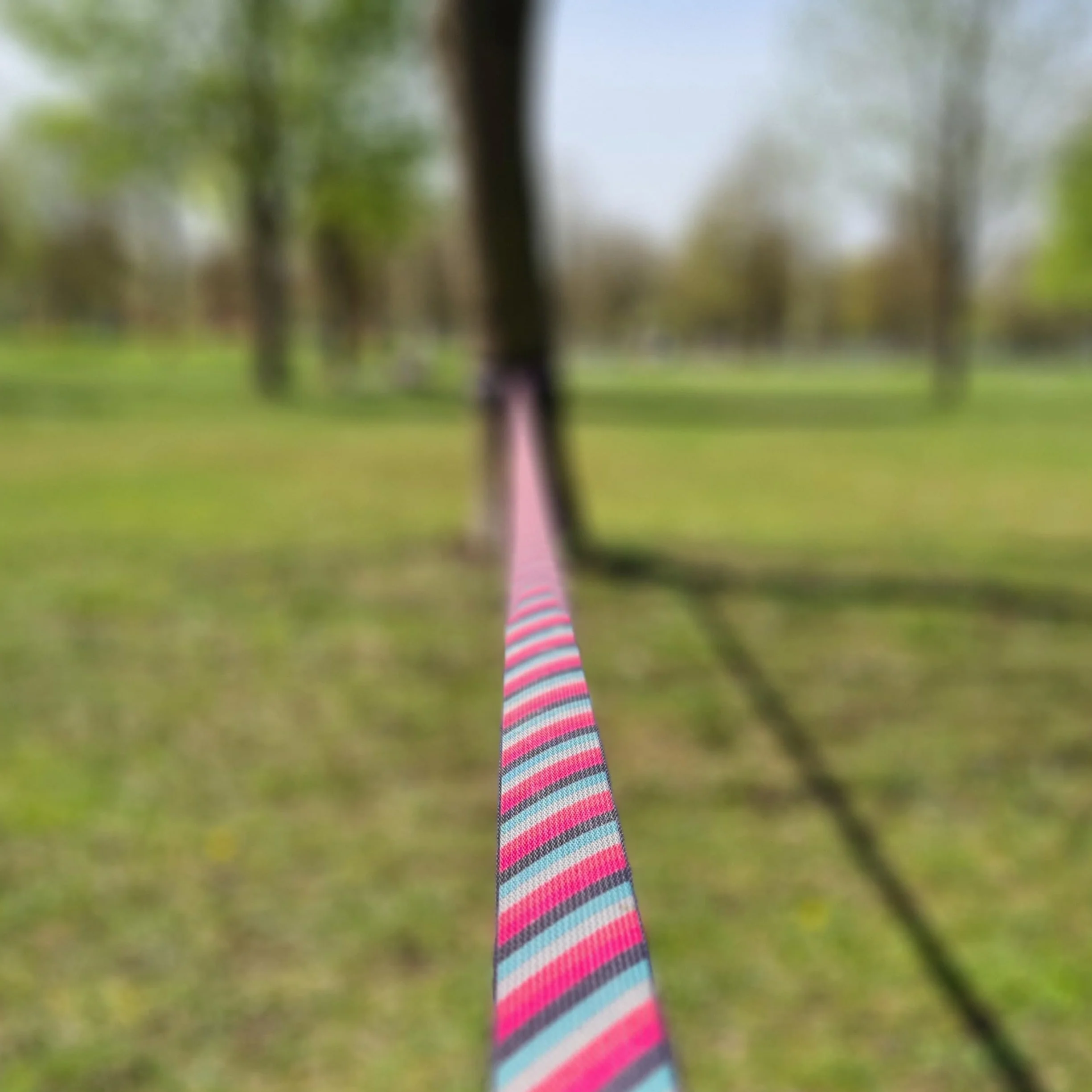 Slackline Set 15 m con protezione alberi e borsa