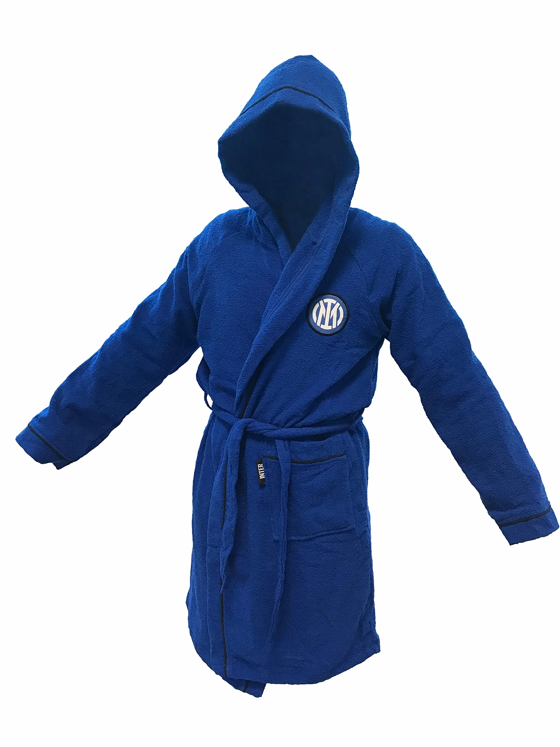 Inter Collezione Ufficiale Accappatoio Poncho Uomo Donna Bambino