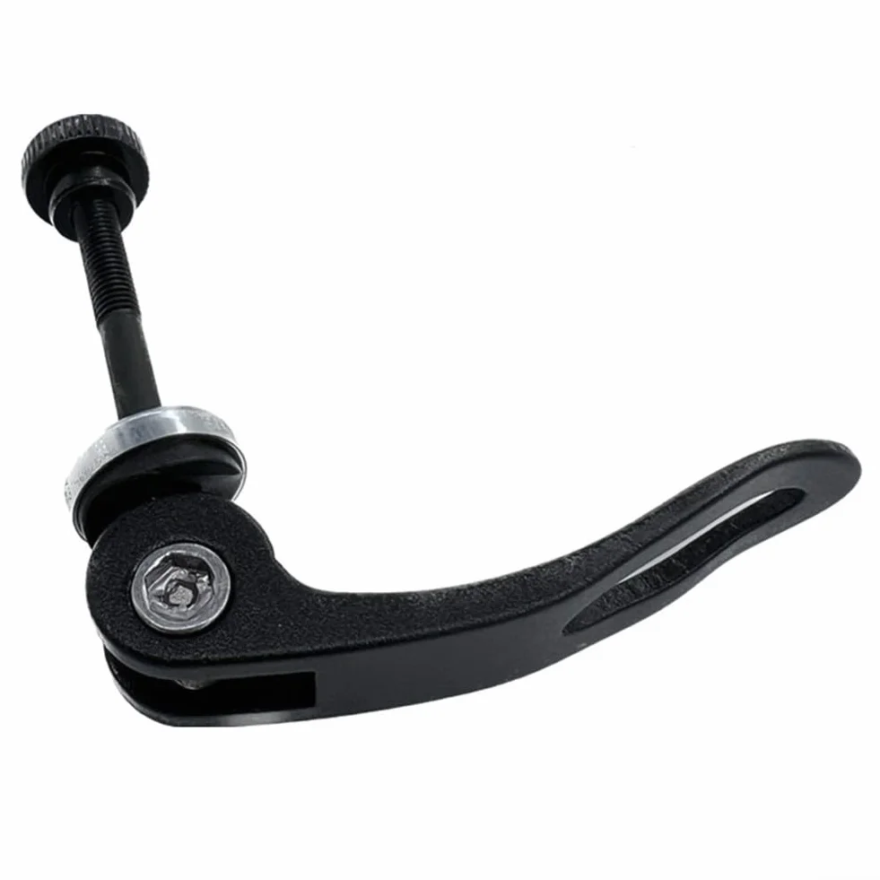 Morsetto a sgancio rapido per reggisella bicicletta M5 x 45 mm lega di alluminio nero