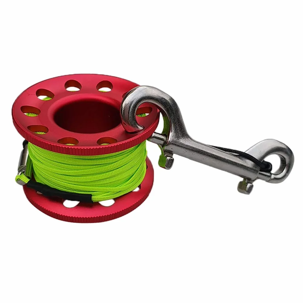 T TOOYFUL Rocchetti per Immersione in Relitto Subacquea Rosso