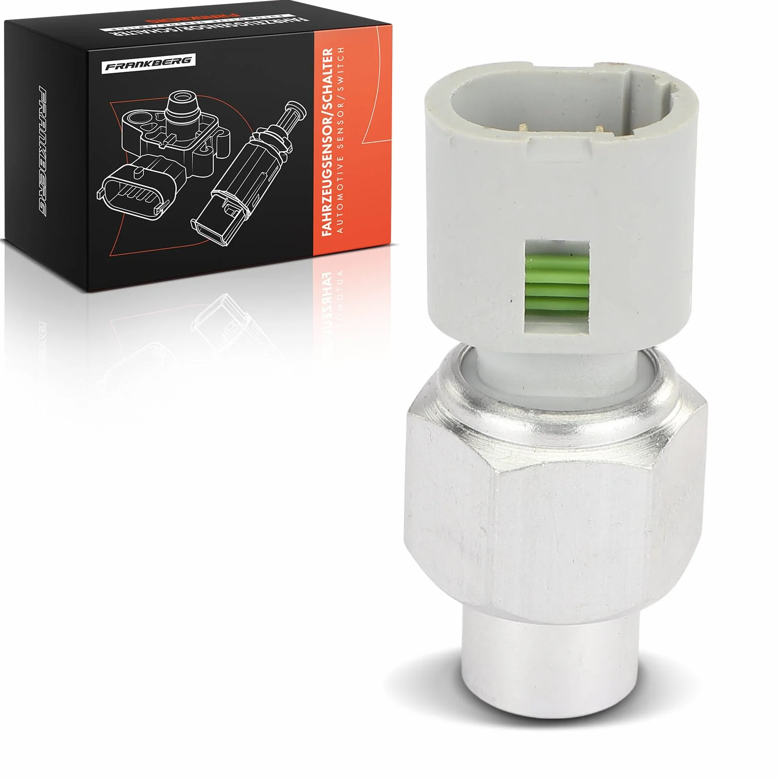Frankberg Sensore pressione differenziale Pressione gas di scarico 2-Poli Compatibile con S.a.n.d.e.r.o II Dokker MPV KE S.a.n.d.e.r.o Duster HS LodG.Y JS Replace# 7700413763